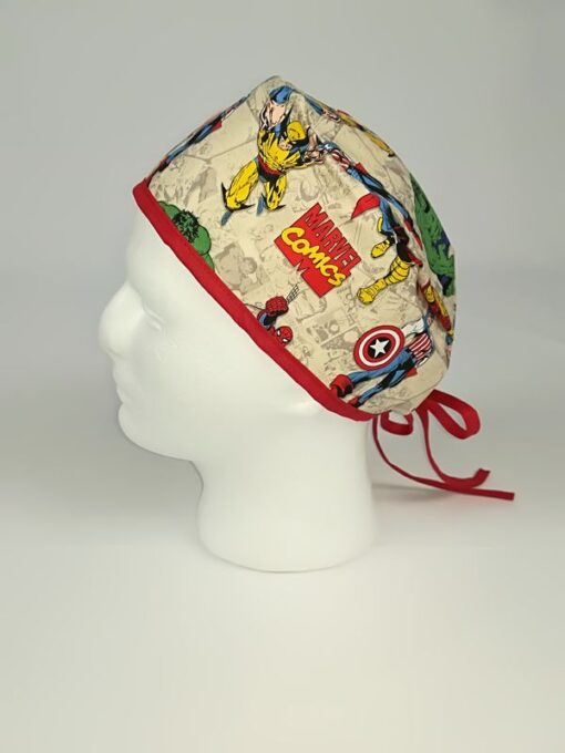 gorro quirófano marvel