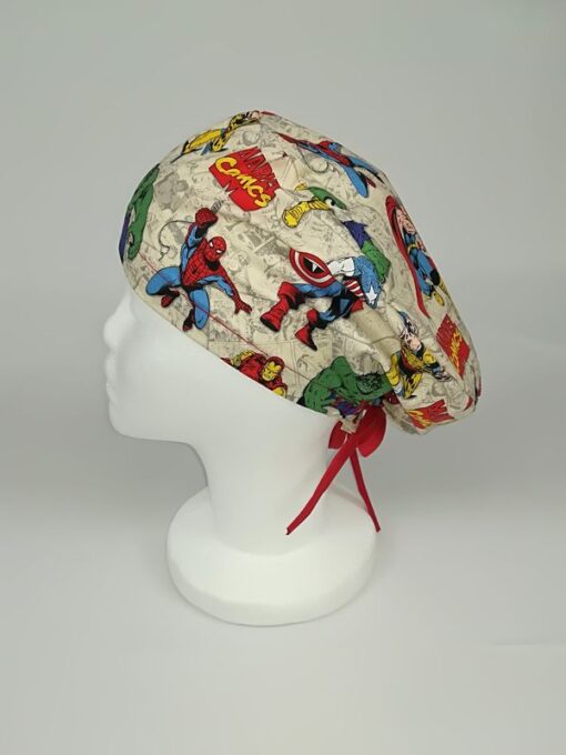 gorro quirófano marvel