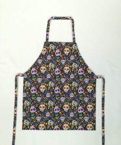 DELANTAL NIÑO CALAVERAS