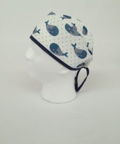 GORRO QUIRÓFANO BALLENAS HOMBRE