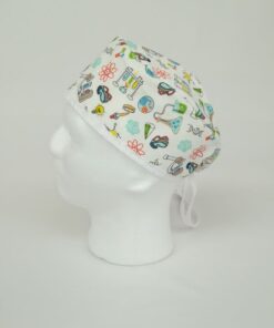GORRO QUIRÓFANO CIENTÍFICO BLANCO HOMBRE