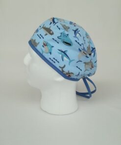 GORRO QUIRÓFANO TIBURONES HOMBRE