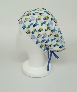 GORRO QUIRÓFANO CACTUS MUJER