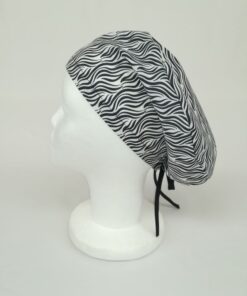 GORRO QUIRÓFANO CEBRA MUJER