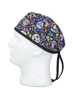 GORRO QUIRÓFANO CALAVERAS HOMBRE