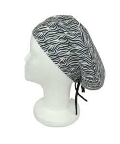 GORRO QUIRÓFANO CEBRA MUJER