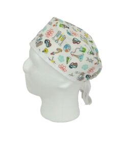 GORRO QUIRÓFANO CIENTÍFICO BLANCO HOMBRE