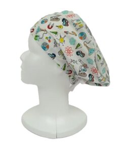GORRO QUIRÓFANO CIENTÍFICA BLANCO MUJER