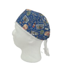 GORRO QUIRÓFANO ENFERMERÍA AZUL HOMBRE