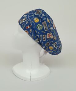 GORRO QUIRÓFANO ENFERMERÍA AZUL MUJER