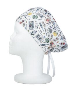 GORRO QUIRÓFANO ENFERMERÍA BLANCO MUJER