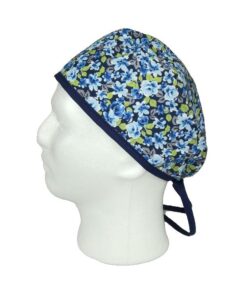 GORRO QUIRÓFANO BLUE FLOWERS HOMBRE