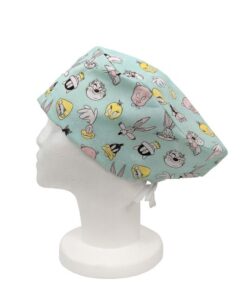 GORRO QUIRÓFANO LOONEY TOONES VERDE MUJER