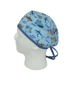 GORRO QUIRÓFANO TIBURONES HOMBRE